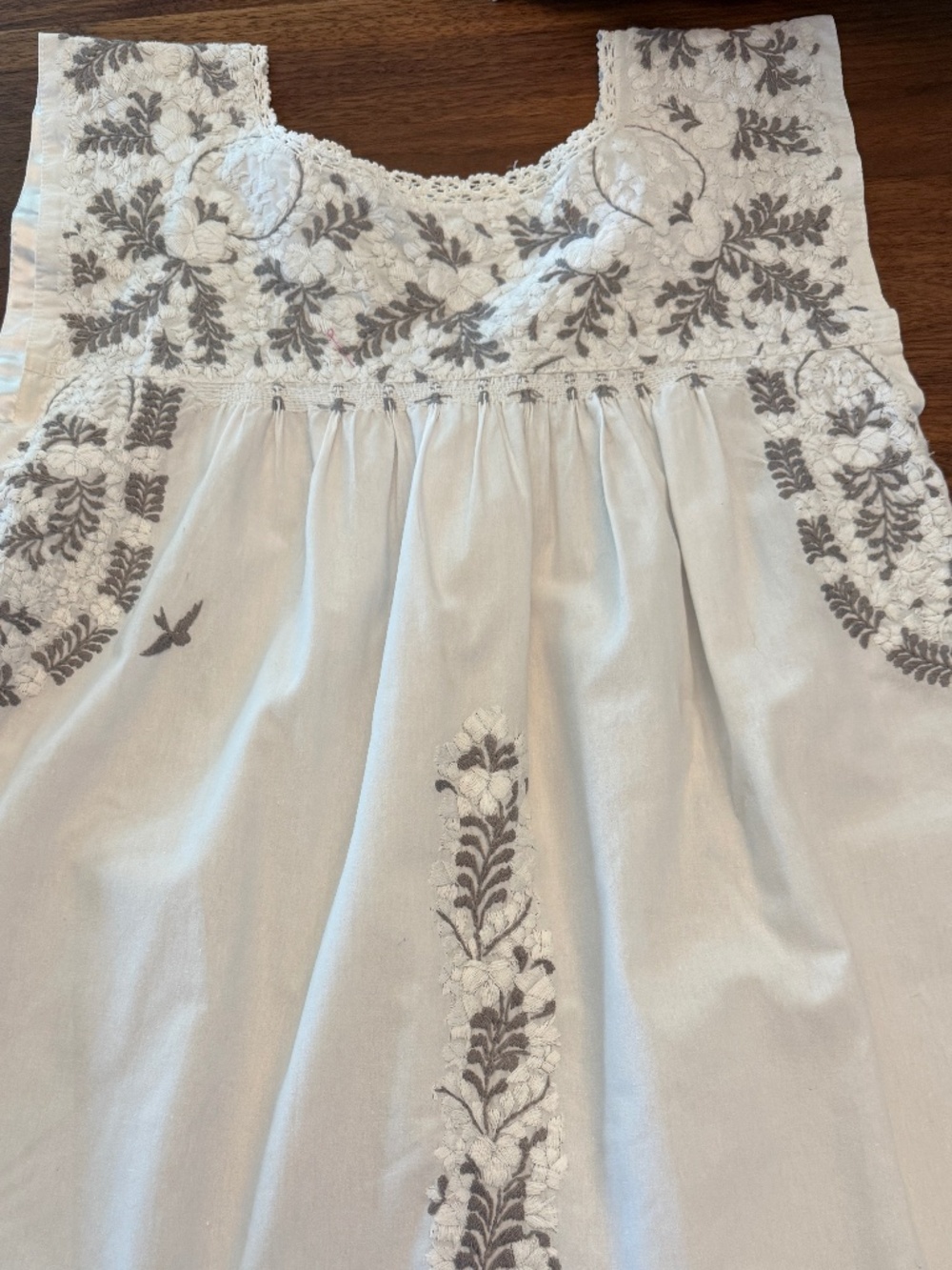 Mi Golondrina White Blouse